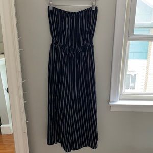 LUNIK Strapless Jumpsuit